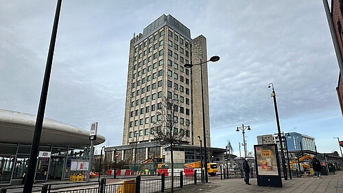 The Civic Centre tower